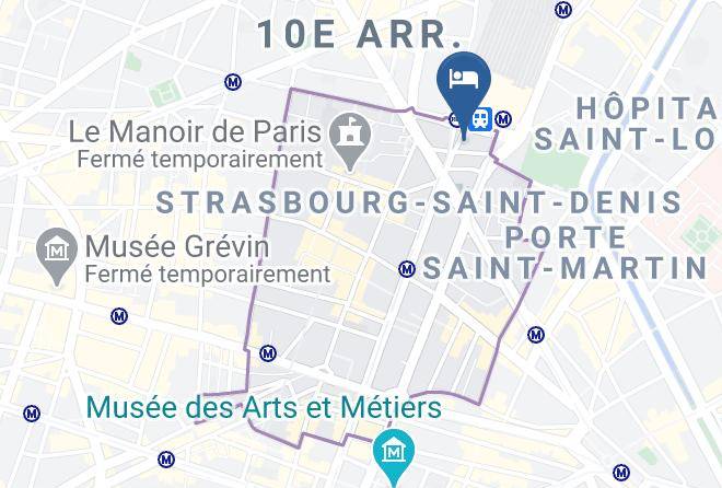 Grand Hotel De L'europe Map