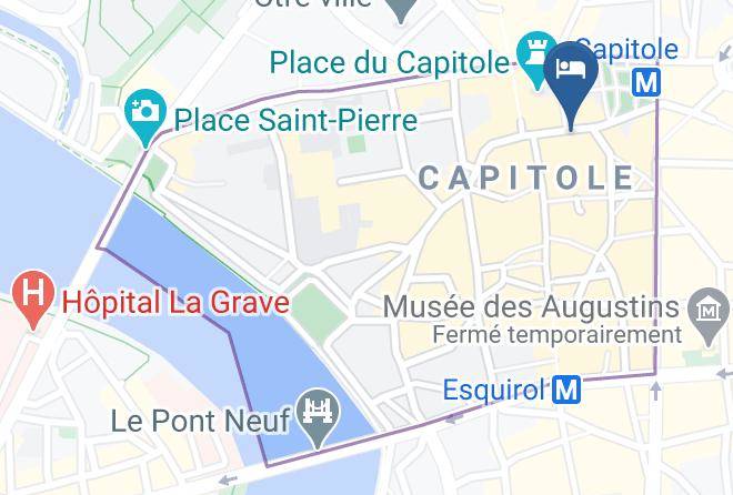 Haute Garonne - Grand Hotel De L'opera Toulouse Centre Maps