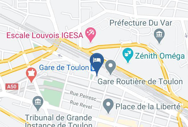 Grand Hotel De La Gare Map