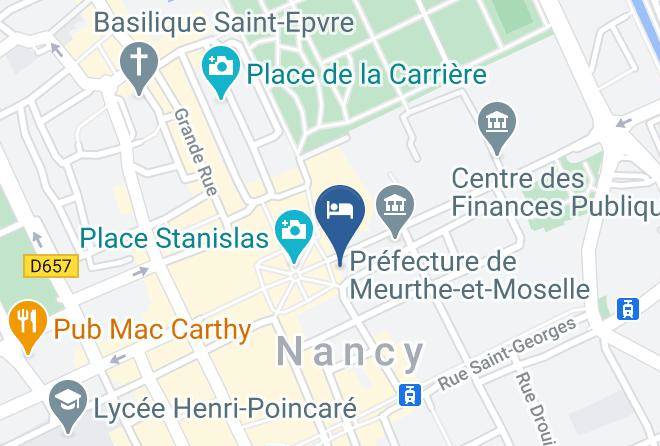 Meurthe Et Moselle - Grand Hotel De La Reine Maps