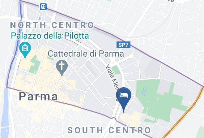 Parma - Grand Hotel De La Ville Maps