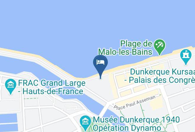 Grand Hotel De Malo Les Bains Map