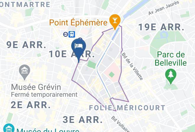 Paris - Grand Hotel De Paris Maps