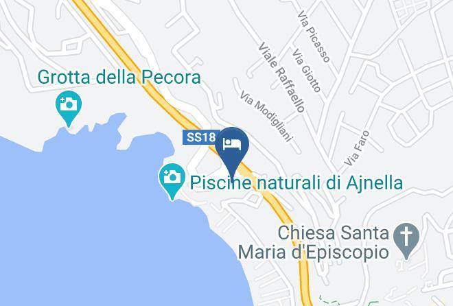 Cosenza - Grand Hotel De Rose Maps