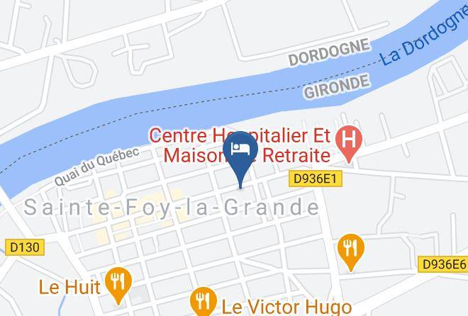 Gironde - Grand Hotel De Sainte Foy Maps
