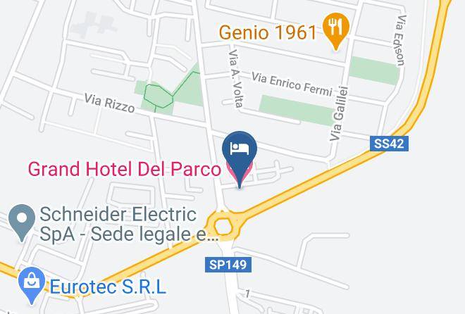 Bergamo - Grand Hotel Del Parco Maps