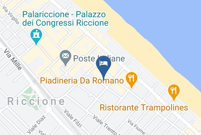 Rimini - Grand Hotel Des Bains Maps