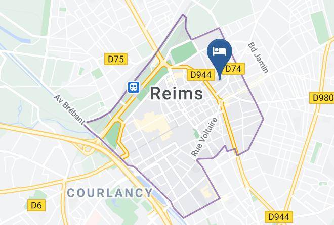 Marne - Grand Hotel Des Templiers Maps