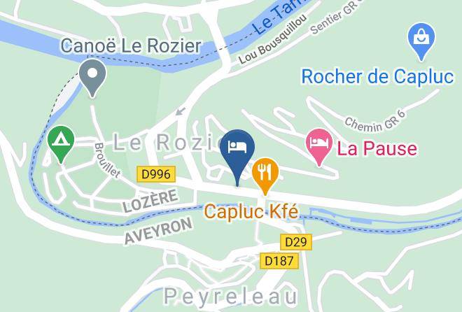 Lozere - Grand Hotel Des Voyageurs Maps