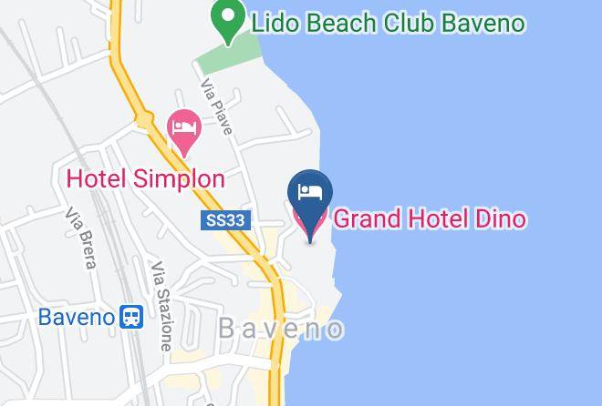 Verbano Cusio Ossola - Grand Hotel Dino Maps