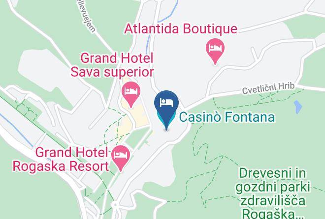 Rogaska Slatina - Hoteli In Turizem Rogaska Hotelirstvo In Turizem Doo Maps
