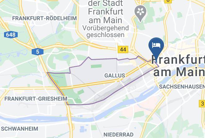 Frankfurt Am Main - Grand Hotel Downtown Maps