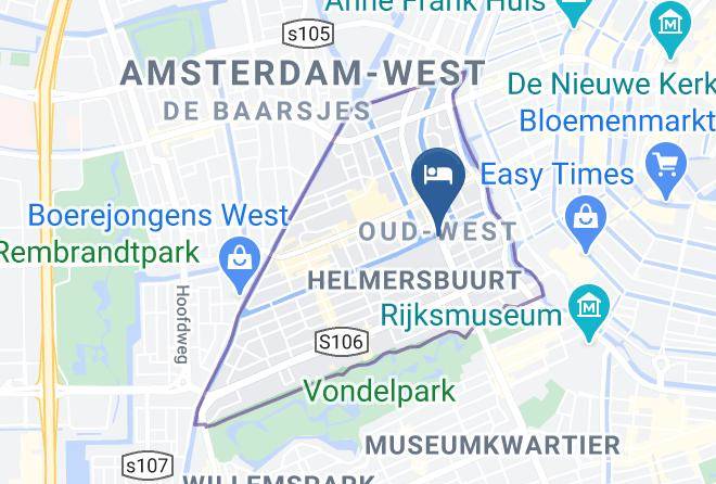 Grand Hotel Downtown Amsterdam Map