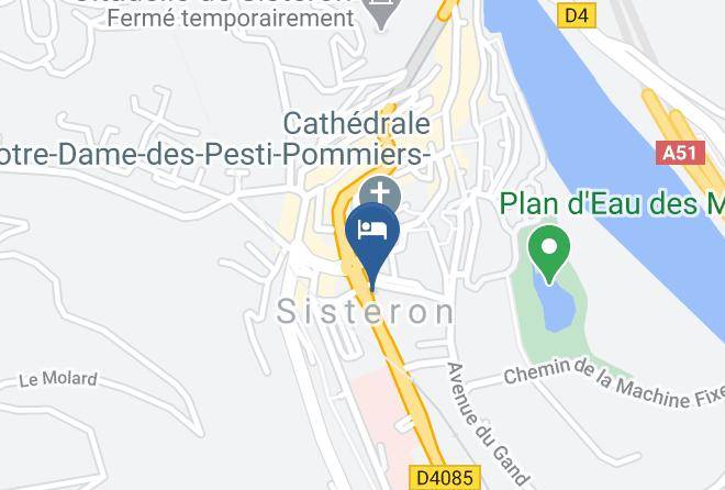 Alpes De Haute Provence - Grand Hotel Du Cours Maps