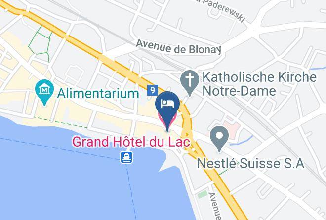 Pays D Enhaut - Grand Hotel Du Lac Maps