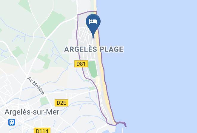 Pyrenees Orientales - Grand Hotel Du Lido Argeles Sur Mer Maps