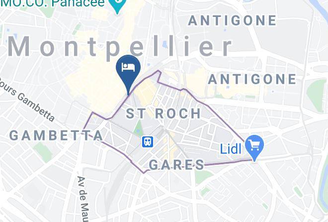 Grand Hotel Du Midi Map