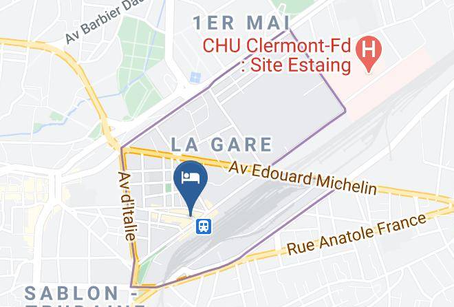 Puy De Dome - Grand Hotel Du Midi Maps