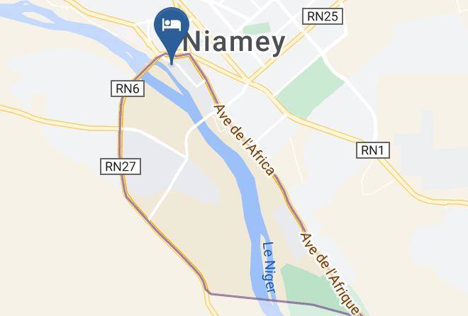 Niamey - Grand Hotel Du Niger Maps