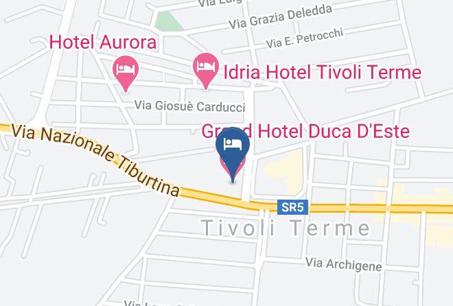 Grand Hotel Duca D'este Map