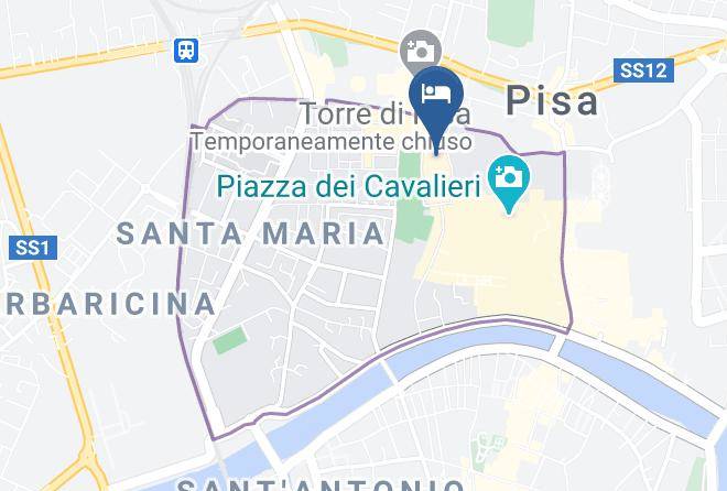Pisa - Grand Hotel Duomo Pisa Maps