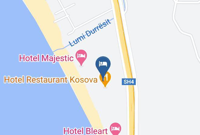 Durres - Grand Hotel E A E Maps