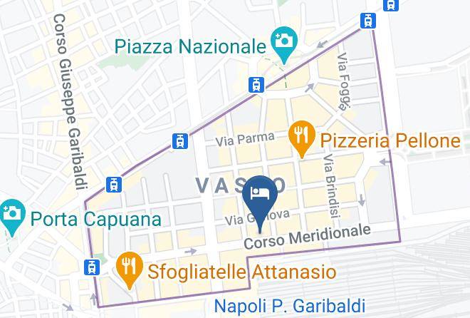 Naples - Grand Hotel Europa Maps