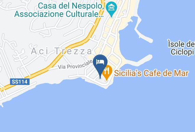 Catania - Grand Hotel Faraglioni Maps