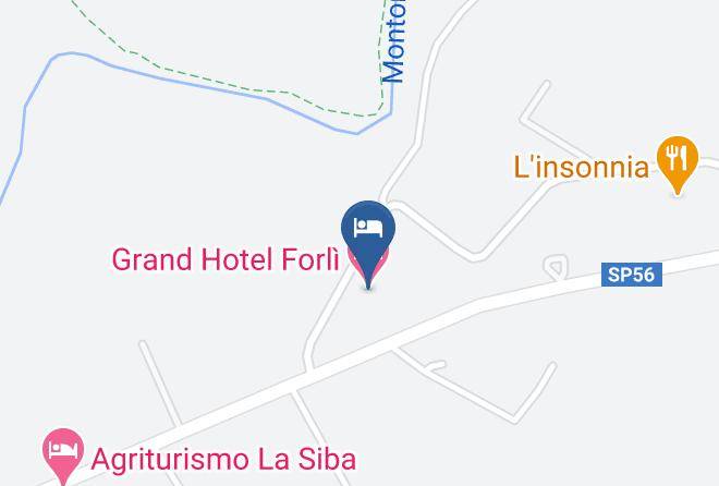 Forli - Grand Hotel Forli Maps