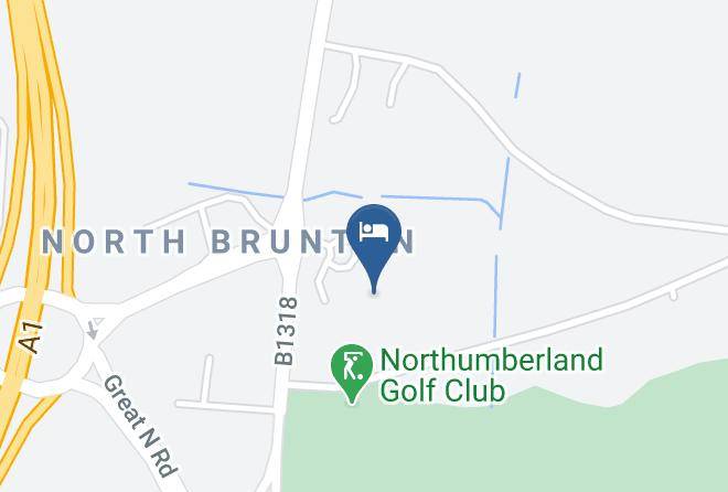 Newcastle Upon Tyne - Grand Hotel Gosforth Park Newcastle Maps