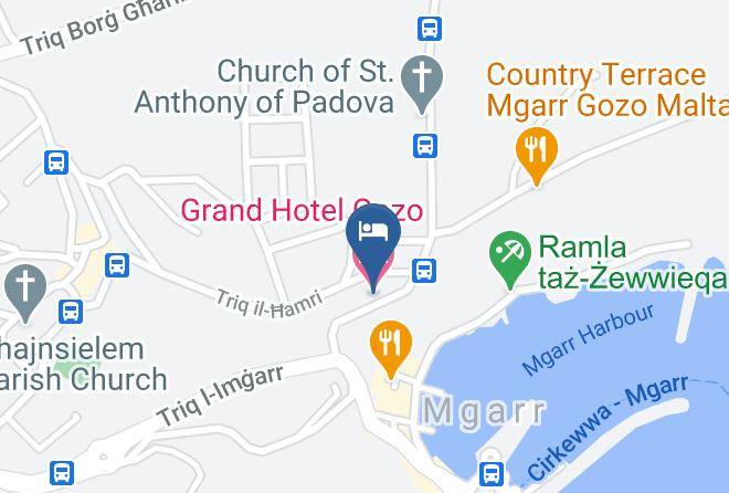 Ghajnsielem Ino - Grand Hotel Gozo Maps