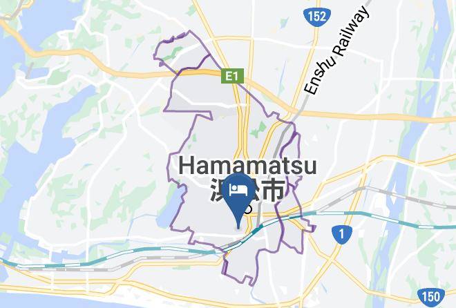 Hamamatsu City Naka Ward - Grand Hotel Hamamatsu Maps