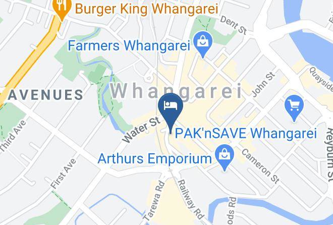 Whangarei - Grand Hotel Maps