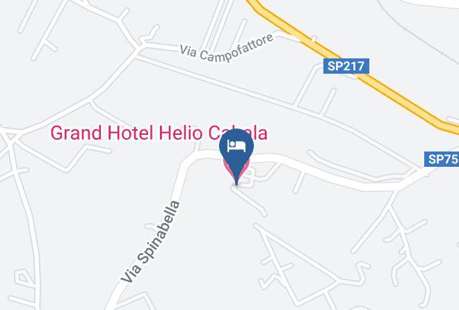 Grand Hotel Helio Cabala Map