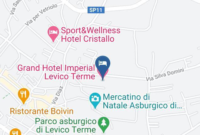 Trento - Grand Hotel Imperial Levico Terme Maps