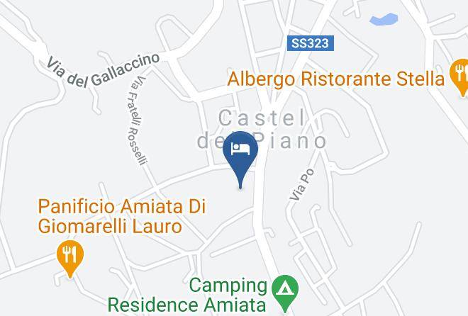 Grosseto - Grand Hotel Impero Spa & Resort Maps