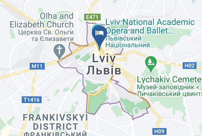 Lviv - Grand Hotel In Lviv Maps