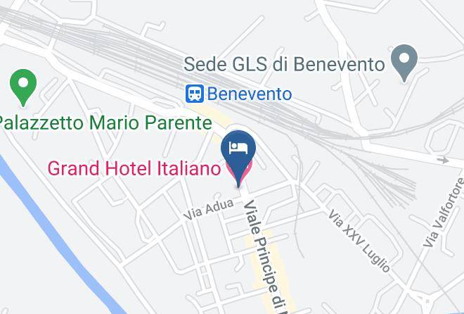 Benevento - Grand Hotel Italiano Maps