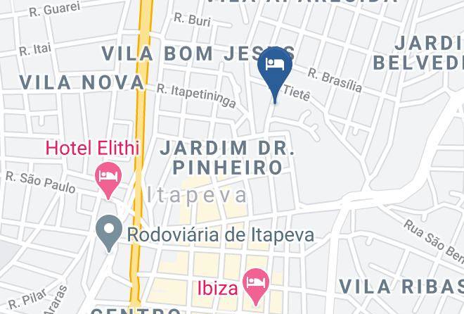 Itapeva - Grand Hotel Itapeva Maps
