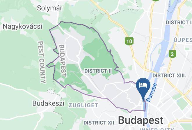 Budapest Varkerulet - Grand Hotel Jules Boat Maps