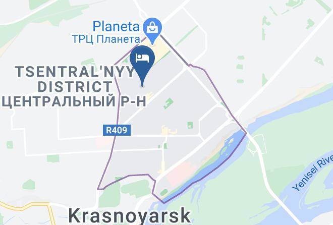 Krasnoyarsk - Grand Hotel Maps