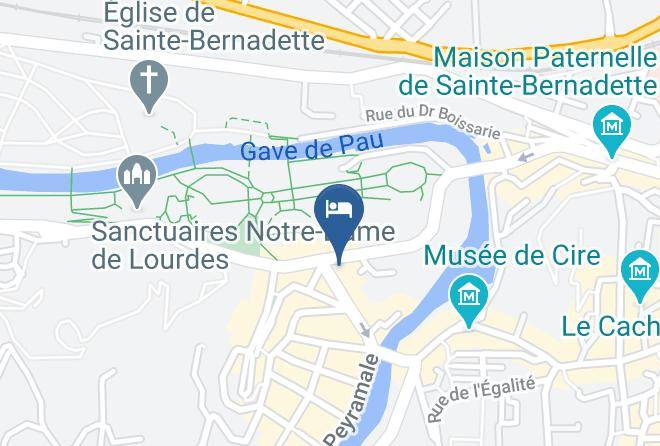 Hautes Pyrenees - Grand Hotel La Basilique Maps
