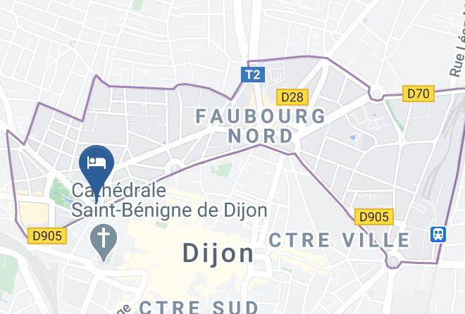 Cote D Or - Grand Hotel La Cloche Dijon Mgallery Collection Maps