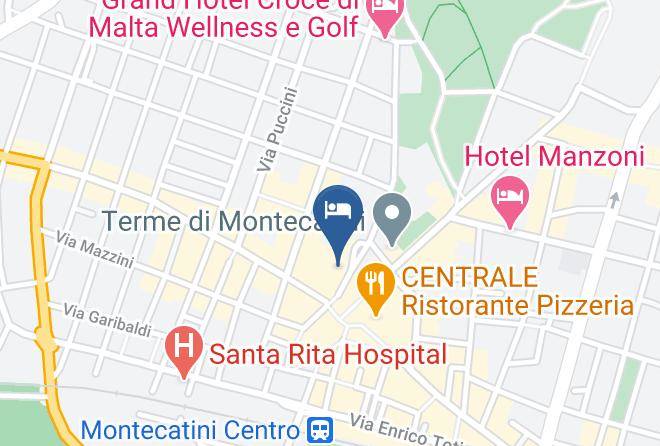 Pistoia - Grand Hotel & La Pace Spa Montecatini Terme Maps