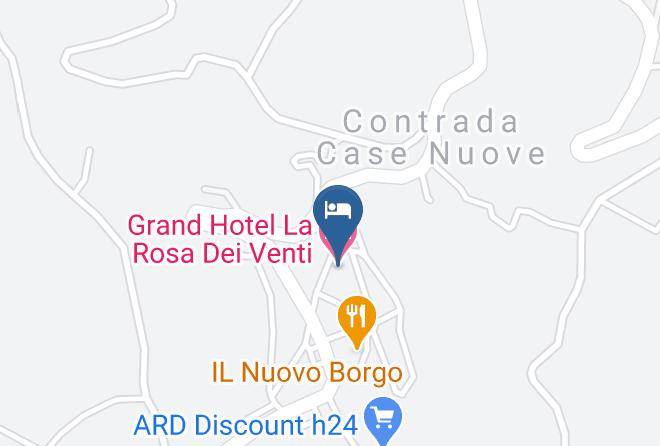 Messina - Grand Hotel La Rosa Dei Venti Maps