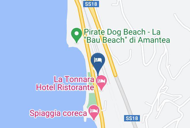 Cosenza - Grand Hotel La Tonnara Maps