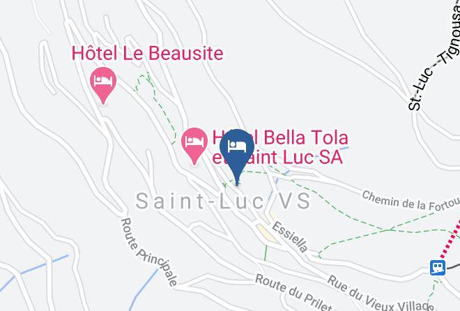 Grand Hotel Le Cervin Map