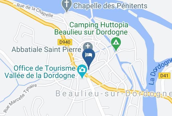 Correze - Hotel Le Turenne Maps