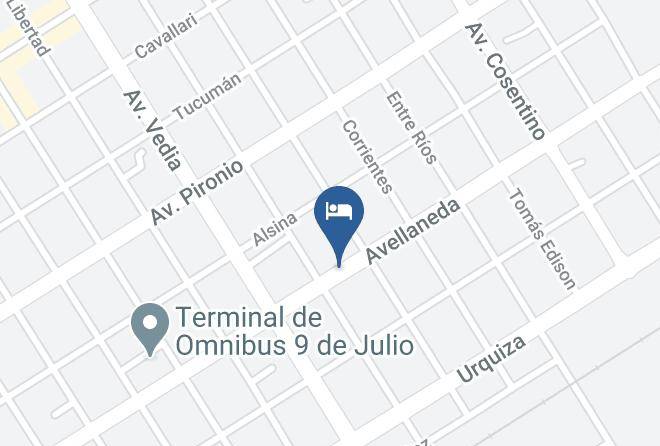 9 De Julio - Grand Hotel Libertad Maps