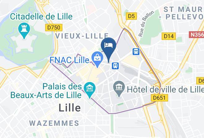 Nord - Grand Hotel Lille Maps